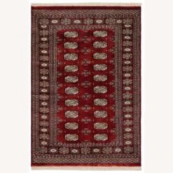 Rustic Bokhara Red/Gray Wool Rug (4'0'' X 5'9'') -Othe Furniture Shop 1500 1500 frame 0 5157