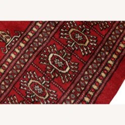 Rustic Bokhara Pink/Green Wool Rug -Othe Furniture Shop 1500 1500 frame 0 5168