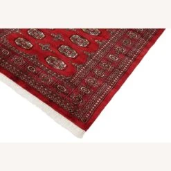 Rustic Bokhara Pink/Green Wool Rug -Othe Furniture Shop 1500 1500 frame 0 5169