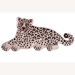 Contemporary Wild Snow Leopard Rug - 1'6'' X 3'0'' -Othe Furniture Shop 1500 1500 frame 0 5185