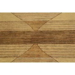 Arshs Fine Rugs Gabbeh Rosalia Tan/Lt. Rust Wool Area Rug -Othe Furniture Shop 1500 1500 frame 0 5243