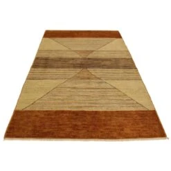 Arshs Fine Rugs Gabbeh Rosalia Tan/Lt. Rust Wool Area Rug -Othe Furniture Shop 1500 1500 frame 0 5250