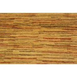 Arshs Fine Rugs Gabbeh Jaquelin Tan/Rust Wool Area Rug