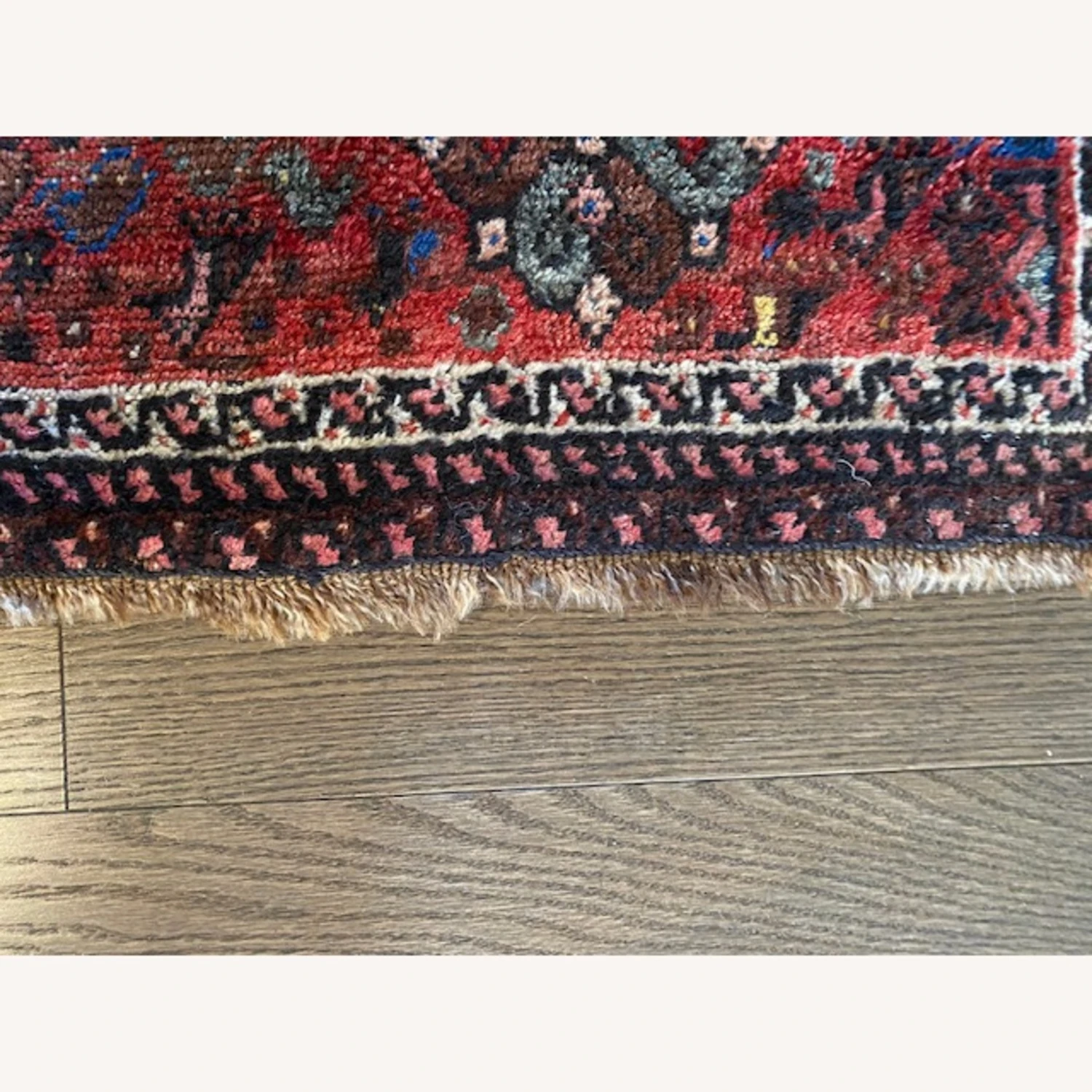 Other Vintage Persian Hand-knotted Wool Tribal Rug 5 Other Vintage Persian Hand-knotted Wool Tribal Rug - Image 3
