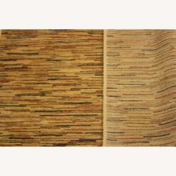 Arshs Fine Rugs Gabbeh Janee Tan/Rust Wool Area Rug