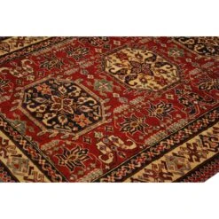 Kazak Garish Clyde Red/Tan Wool Rug -Othe Furniture Shop 1500 1500 frame 0 5314