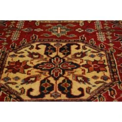 Kazak Garish Clyde Red/Tan Wool Rug -Othe Furniture Shop 1500 1500 frame 0 5319