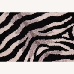 Contemporary Majestic Zebra Design Rug 3'0''x5'0''