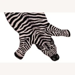 Contemporary Majestic Zebra Design Rug 3'0''x5'0'' -Othe Furniture Shop 1500 1500 frame 0 5356