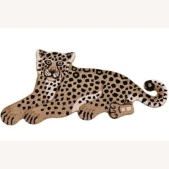 Contemporary Wild Leopard Rug - 1'6'' X 3'0'' -Othe Furniture Shop 1500 1500 frame 0 5369