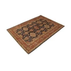 Arshs Fine Rugs Kazak Garish Danny Blue/Red Wool Rug -Othe Furniture Shop 1500 1500 frame 0 5374