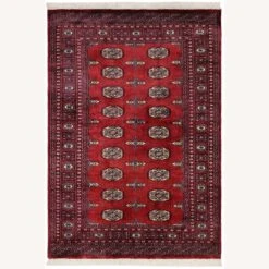 Rustic Bokhara Red/Blue Wool Rug (4'1'' X 6'1'') 18 Rustic Bokhara Red/Blue Wool Rug (4'1'' X 6'1'') -Othe Furniture Shop 1500 1500 frame 0 5394