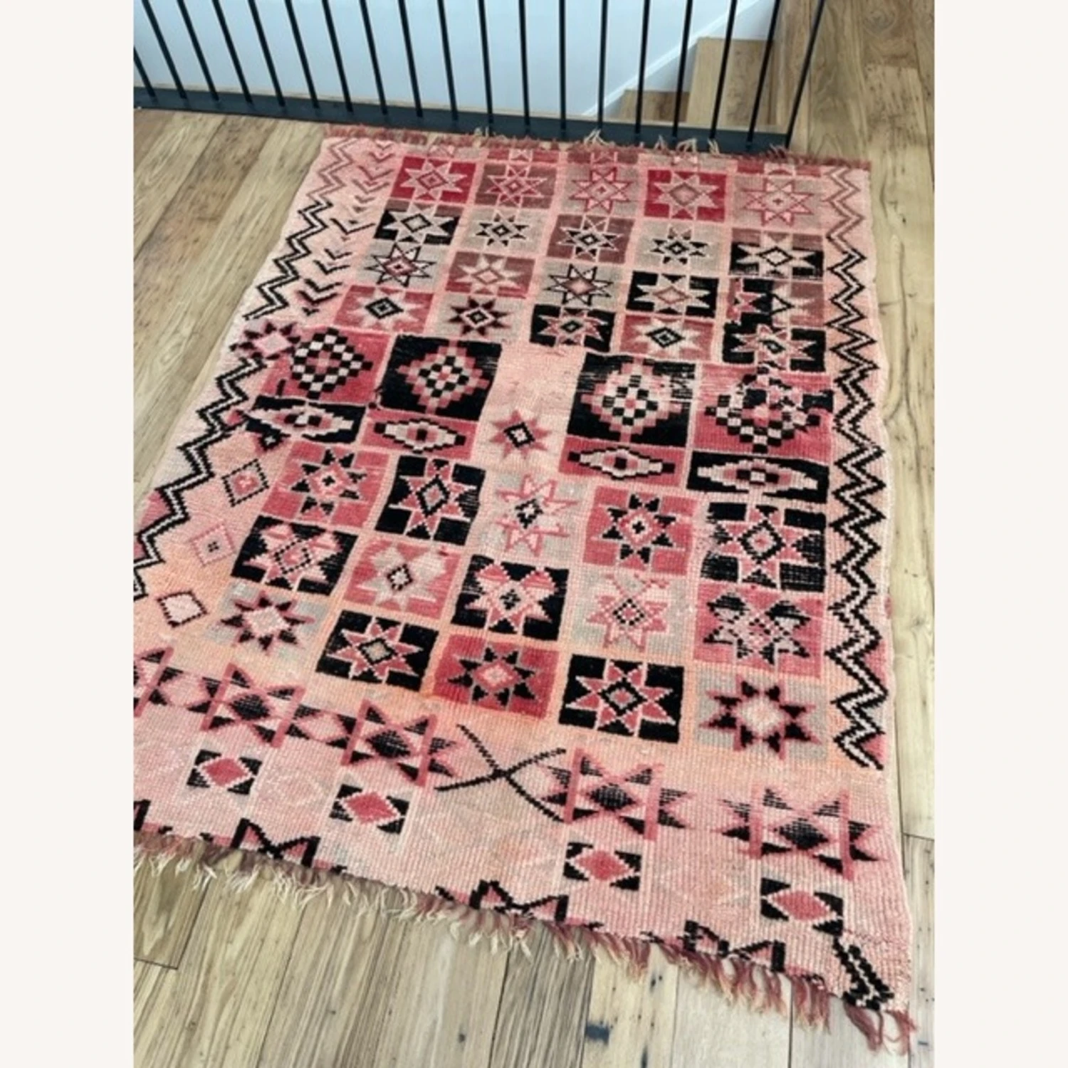 Vintage Moroccan Boujaad Rug 6 Vintage Moroccan Boujaad Rug - Image 4