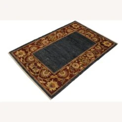 Arshs Fine Rugs Gabbeh Kenneth Blue/Red Wool Area Rug -Othe Furniture Shop 1500 1500 frame 0 5417