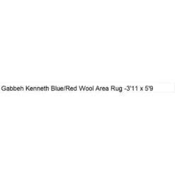 Arshs Fine Rugs Gabbeh Kenneth Blue/Red Wool Area Rug -Othe Furniture Shop 1500 1500 frame 0 5427