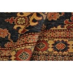 Kazak Garish Michel Blue/Tan Wool Rug -Othe Furniture Shop 1500 1500 frame 0 5443