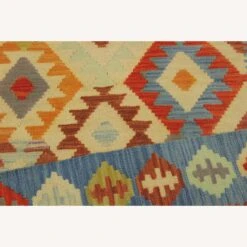 Arshs Fine Rugs Daire Ivory/Blue Hand-Woven Kilim Wool Rug 24 Arshs Fine Rugs Daire Ivory/Blue Hand-Woven Kilim Wool Rug -Othe Furniture Shop 1500 1500 frame 0 5476