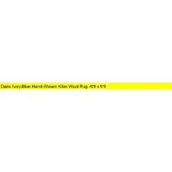Arshs Fine Rugs Daire Ivory/Blue Hand-Woven Kilim Wool Rug 28 Arshs Fine Rugs Daire Ivory/Blue Hand-Woven Kilim Wool Rug -Othe Furniture Shop 1500 1500 frame 0 5480