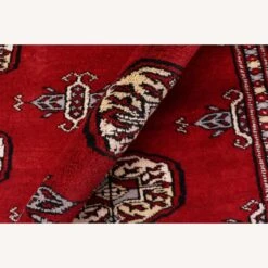 Shabby Chic Bokhara Red/Gray Wool Rug 18 Shabby Chic Bokhara Red/Gray Wool Rug -Othe Furniture Shop 1500 1500 frame 0 5489