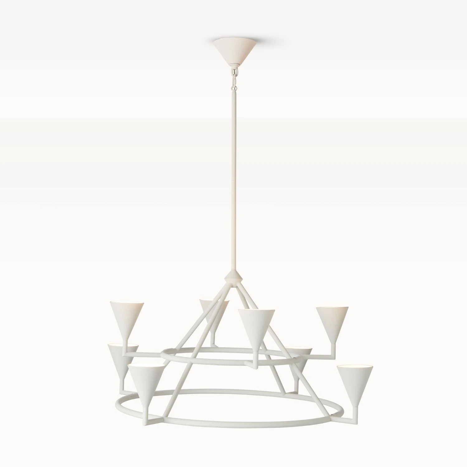 Williams Sonoma Ingrid Chandelier 8 Williams Sonoma Ingrid Chandelier - Image 6