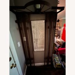 Art Deco Iron Hall Coat Tree Edgar Brandt Style -Othe Furniture Shop 1500 1500 frame 0 5525