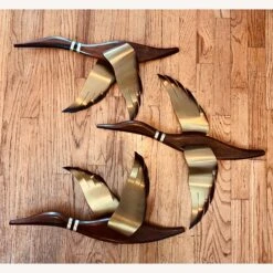 Set (3) Vintage MCM Bird Wall Art -Othe Furniture Shop 1500 1500 frame 0 5551