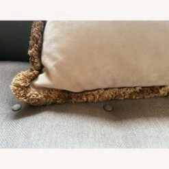 Liberty Of London Tassels Black And Cream Cushion -Othe Furniture Shop 1500 1500 frame 0 5606