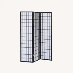 Other 3-Panel Screen In White Paper & Black Grid Design -Othe Furniture Shop 1500 1500 frame 0 5616