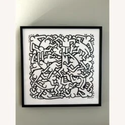 MoMA Keith Haring Party Of Life Framed Print