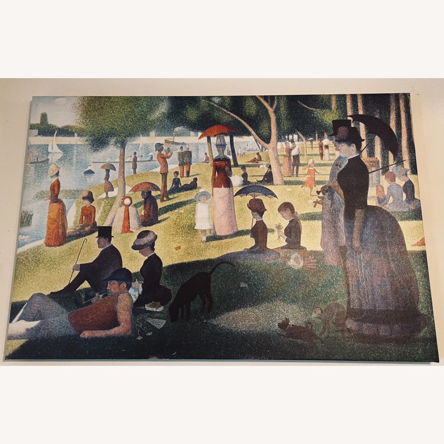 Other Canvas Wrapped,Georges Seurat Sunday Afternoon 5 Other Canvas Wrapped,Georges Seurat Sunday Afternoon - Image 3