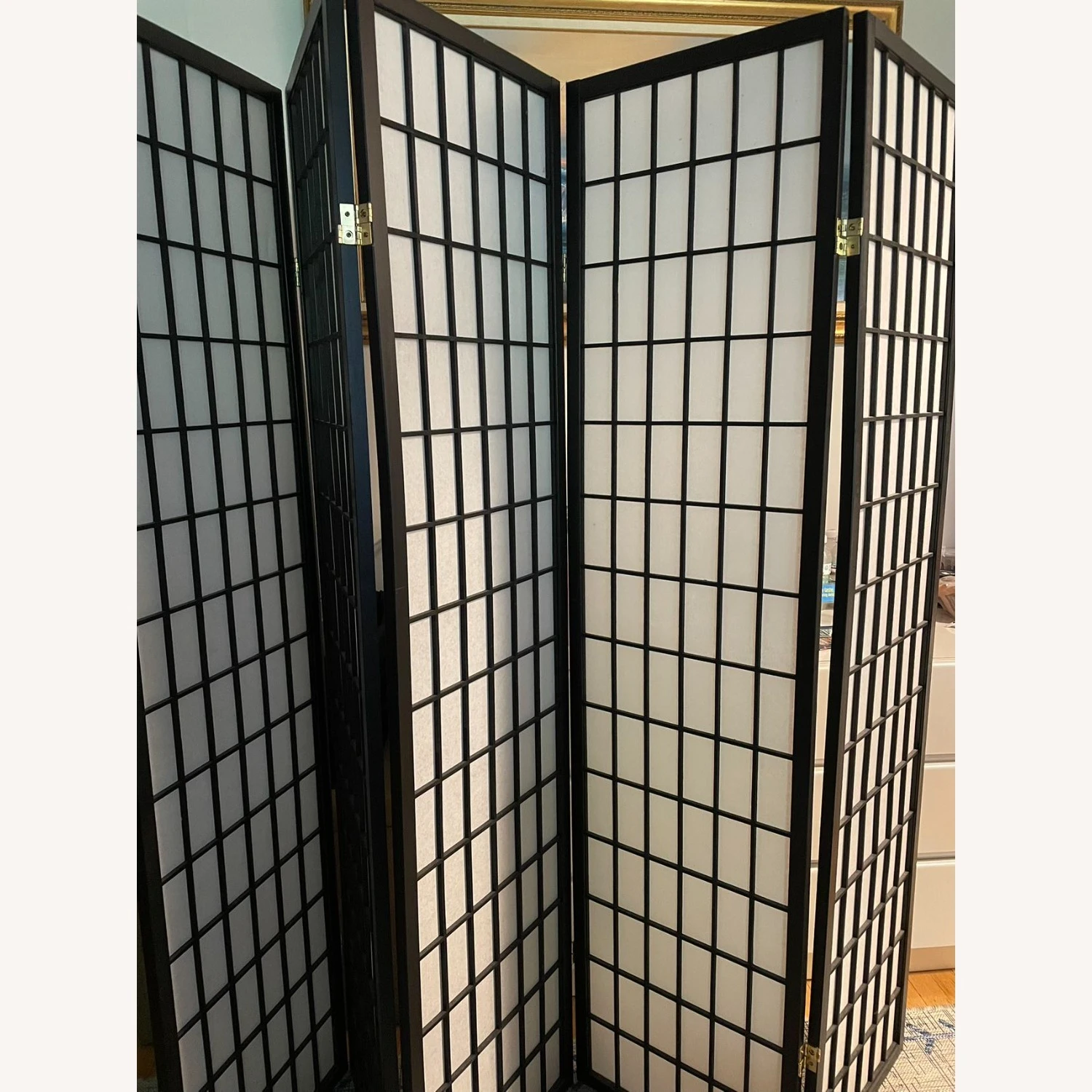 Other 5-Panel Screen In White Paper & Black Grid Design 4 Other 5-Panel Screen In White Paper & Black Grid Design - Image 2