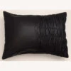 Other Modern Ruched Leather Pillow -Othe Furniture Shop 1500 1500 frame 0 5693