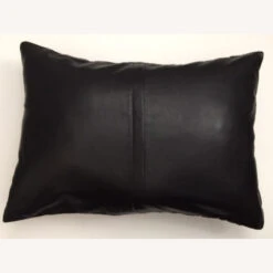 Other Modern Ruched Leather Pillow -Othe Furniture Shop 1500 1500 frame 0 5694
