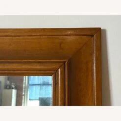 1950s Mid-Century Solid Maple Willett Wall Mirror -Othe Furniture Shop 1500 1500 frame 0 5702