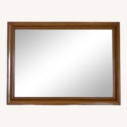 1950s Mid-Century Solid Maple Willett Wall Mirror -Othe Furniture Shop 1500 1500 frame 0 5703