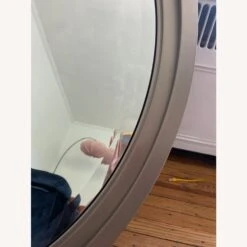 Modern Ethan Allen Round Silver Mirror -Othe Furniture Shop 1500 1500 frame 0 5712