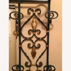 Other Vintage Wrought Iron Hall Tree With Mirror -Othe Furniture Shop 1500 1500 frame 0 5791