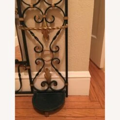 Other Vintage Wrought Iron Hall Tree With Mirror -Othe Furniture Shop 1500 1500 frame 0 5793