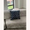 West Elm Velvet Blue Silver Pillow+Insert 20x20 2 West Elm Velvet Blue Silver Pillow+Insert 20x20 -Othe Furniture Shop 1500 1500 frame 0 5820