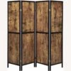 Other 4-Panel Screen In Antique Nutmeg W/ Solid Panels -Othe Furniture Shop 1500 1500 frame 0 5847