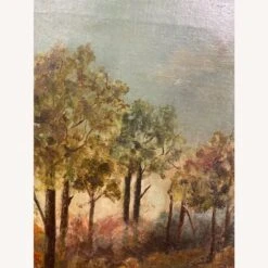 Antique 1912s Signed By Artist Oil Painting -Othe Furniture Shop 1500 1500 frame 0 5865