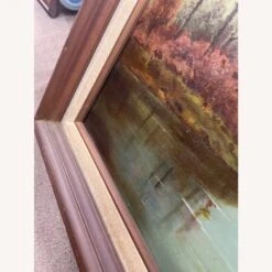 Antique 1912s Signed By Artist Oil Painting -Othe Furniture Shop 1500 1500 frame 0 5869