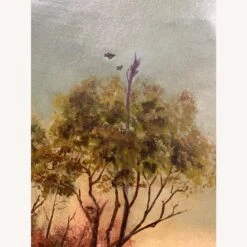 Antique 1912s Signed By Artist Oil Painting -Othe Furniture Shop 1500 1500 frame 0 5873