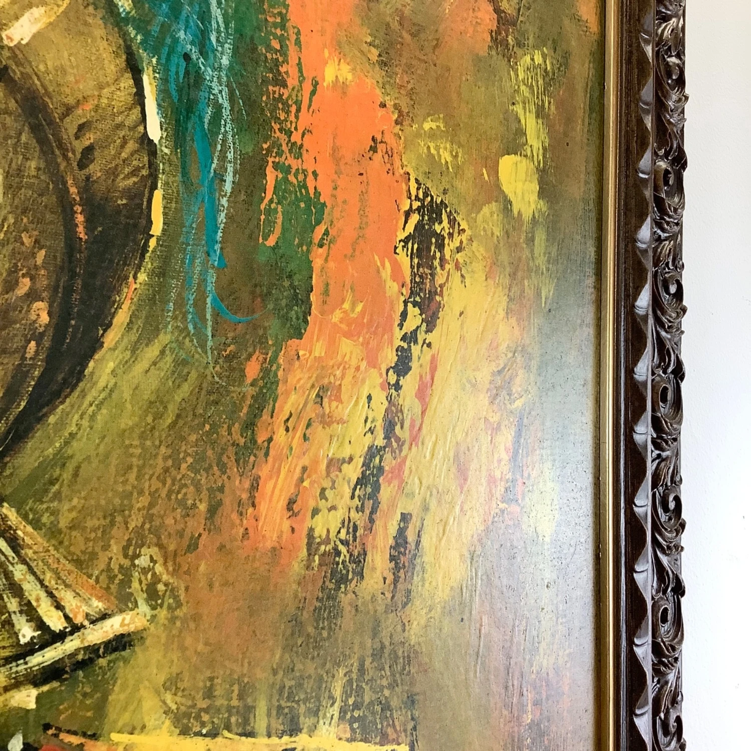 Vintage El Conquistador Framed Art Print- Reynaldo 6 Vintage El Conquistador Framed Art Print- Reynaldo - Image 4