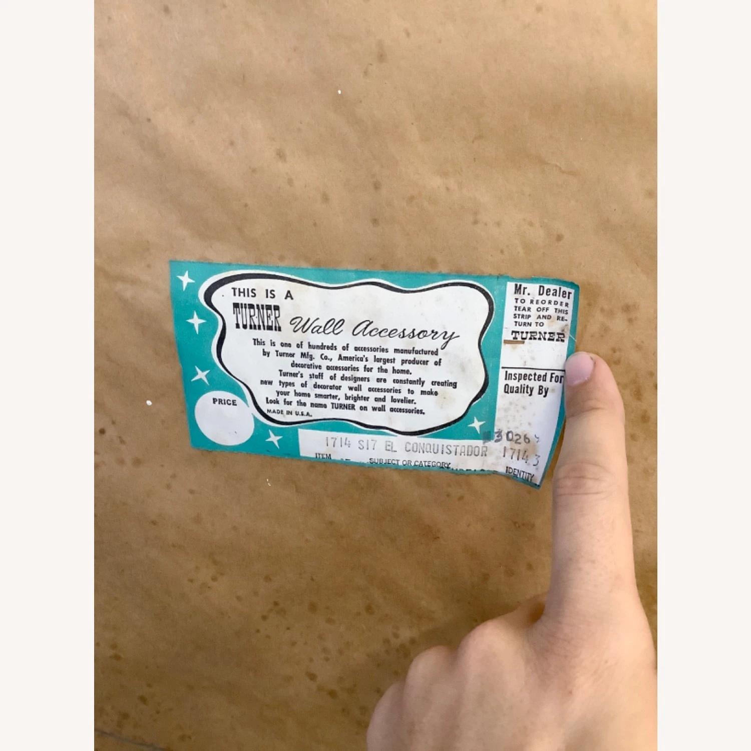 Vintage El Conquistador Framed Art Print- Reynaldo 15 Vintage El Conquistador Framed Art Print- Reynaldo - Image 13