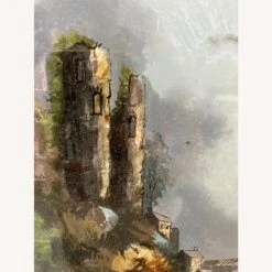 Vintage Signed Oil Painting With Glass Cover -Othe Furniture Shop 1500 1500 frame 0 5909