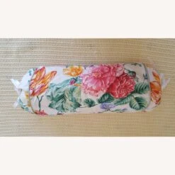 Other Floral Bedskirt & Neckroll - Full Size