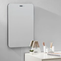 Pottery Barn LED Clock Mirror