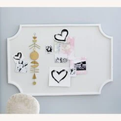 Pottery Barn Scallop Pinboard