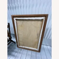 Vintage 1970s Signed Snow Landscape Oil Painting -Othe Furniture Shop 1500 1500 frame 0 6097